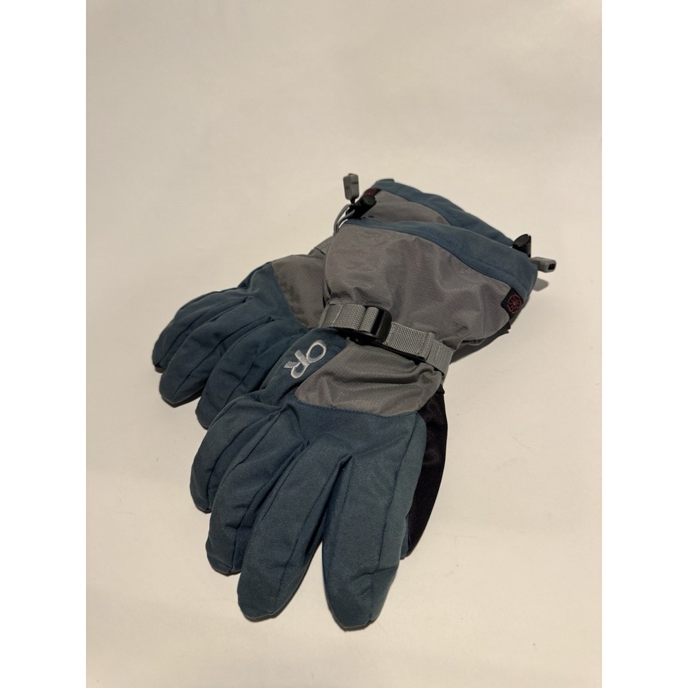 Outdoor Research Gloves Womens Medium Arete Insulated Waterproof Gray Black